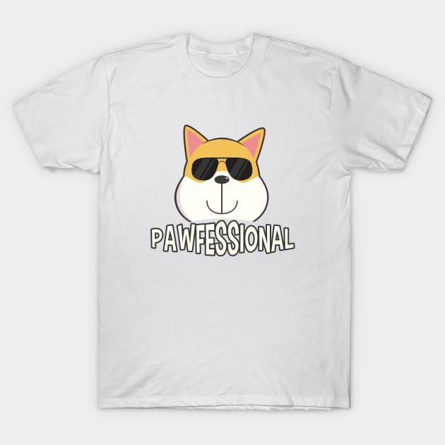Pawfessional Doggo! T-Shirt by gerbful